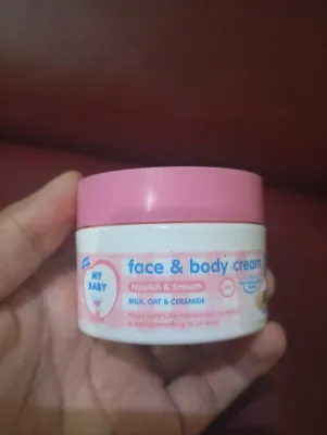 my baby face & body cream nourish & smooth 50g