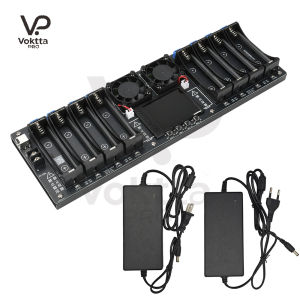 Máy Kiểm Tra Pin 8 Kênh 18650 Với Mô-đun Sạc Và Xả Tự Động Màn Hình Cong 24 Inch Đo Điện Trở Trong