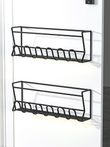 MENGBINFEN | Wall Mounted Door Shoe Rack Thin