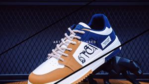 Astrid ของใหม่  รองเท้าผ้าใบผู้ชาย รองเท้าแฟชั่น รองเท้ากีฬา มี2สี เทา ดำ A0153