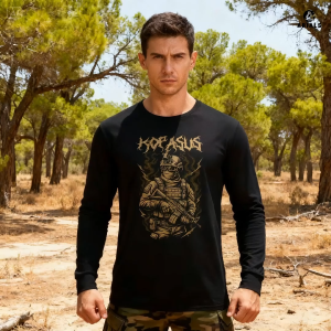 Arials Kaos Baju Lengan Panjang Kopassus