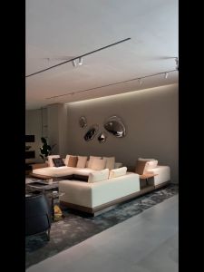 BUNISE โซฟาผ้าลินินคอตตอนผสมหนังแท้ สไตล์มินิมอลอิตาลี แบบเข้ามุมโมดูลาร์ ดีไซน์หรู สำหรับห้องนั่งเล่น คอนโดหรือบ้านทุกขนาด รุ่น Connery Linen จัดส่งฟรีทั่วไทย