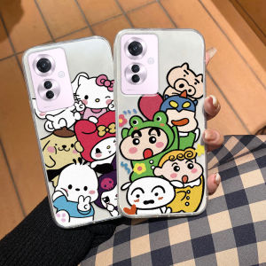 Phone Casing for Vivo V60 Lite V60Lite V50 Lite 5G 2025 Cute Cartoon Kuromi Shinchan Pattern Shockproof Clear Rubber Soft Case for VivoV60Lite VivoV50Lite 5G Casing Cover