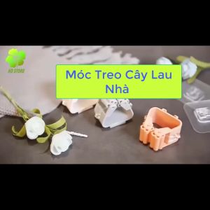 Móc Kẹp Treo Chổi Treo Cây Lau Nhà Dán Tường Siêu Chắc