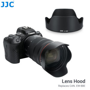 JJC Reversible Lens Hood Replaces EW-88E For Canon RF 24-70mm f/2.8 L IS USM LensRF 24-105mm F2.8 L IS USM Z LensAllows Putting Ф82mm Filter & Original Lens Cap