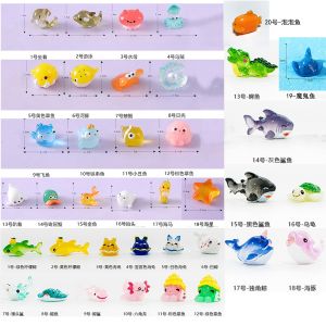 ของเล่นตัวละครสัตว์ทะเล 38 แบบ ของตกแต่งเค้ก ของขวัญวันเกิด ของตกแต่งบ้าน ของเล่นสำหรับเด็ก ของตกแต่งห้องนอน