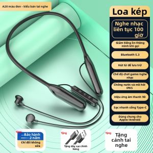 Tai Nghe Bluetooth Không Dây Chất Lượng Âm Thanh Cao Thể Thao Thời Trang Nữ Thời Gian Sử Dụng Pin Siêu Dài Giảm Tiếng Ồn