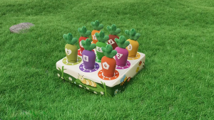SKISOPGO 2-in-1 Baby Pull Carrot Toy Cartoon Tissue Box Toy Sensory Montessori Educational Toys