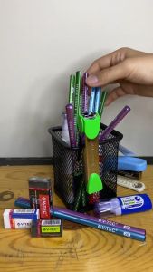 V-TEC Vtec Desk Pen Kotak VT-804 Black/Hitam/ Tempat Pensil Pulpen Kotak Murah