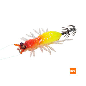 Mồi Câu Mực Phát Sáng Trong Bóng Tối 79mm 8.9g Mồi Giả Bạch Tuộc Phát Quang Dùng Cho Câu Cá Nước Mặn