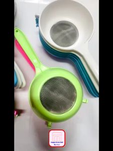 16/22 ซม. กระชอนลวดสแตนเลสแท้ กระชอนพลาสติก กระชอนเกรด กระชอนสีหวาน - กระชอน กระชอนลวดสแตนเลสแท้