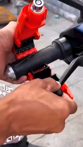 Khóa Thắng Tay Xe Máy Chống Trộm Caps Lock – Lõi Đồng Nguyên Chất Chống Cạy Kèm 2 Chìa Khóa