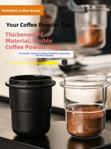 TIMEMORE | Coffee Bean Grinder with Dust-Proof Bowl Measuring Cup and Aroma Cup