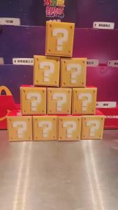 Bandai | The Super Mario Bros Peripheral McdonaldS Happy Meal Figure Yoshi Rosalina Collection Model Doll Toy Action Figures Gift