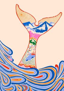 Modern Pop Art Canvas Poster Abstract Cat Flower Wall Art Canvas Painting Frameless Aesthetic Colorful Prints for Home Decortion