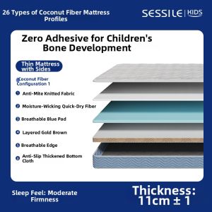 SESSILE | Spine Protecting Memory Foam Childrens Mattress