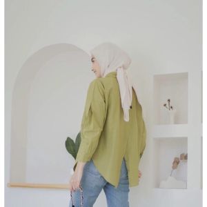 Baju Atasan Kemeja Wanita Linen Kemeja Nelka Shirt Bahan Linen Atasan Kemeja Wanita Nelka Bahan Linen Kemeja Linen Termurah Kualitas Premium Kemeja Nelka Remaja Bahan Linen