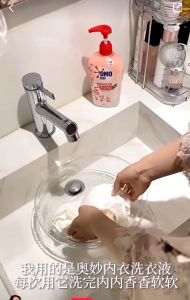 Nước giặt OMO chuyên dụng dành cho đồ lót diệt sạch vi khuẩn và an toàn 300ml