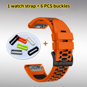 Instinct 2X Watch Strap For Garmin Fenix 8 7X 7 Pro 6 6X Pro 5X 5 Epix Pro-51mm Bracelet Quick 26mm 22mm Silicone Band Wristband