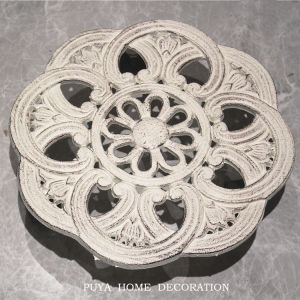 ถาดใส่กระถางดอกไม้เหล็กดัดสำหรับใช้กลางแจ้งของตกแต่งสวนระเบียงห้องนั่งเล่นชั้นวางดอกไม้ฐานรองขาแบบถอดได้ฐานรองกระถางดอกไม้