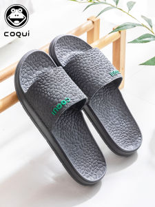 Cool Fun Plastic Thick Bottom Slippers Soft Sole Indoor Home Bathroom Anti-Slip Summer Shower Slippers for Men And Women