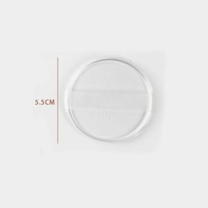 Mút Bông Silicon Mềm Dạng Gel Dùng Cho Kem Nền Kem BB Trong Suốt Không Gây Bám Bẩn Dụng Cụ Trang Điểm Kích Thước 5.5cm