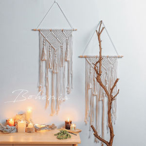 Nordic Ins Style Handmade Wall Hanging Tapestry Bedroom Background Decoration Electric Box Ornament Bohemian Wall Hanging