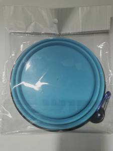 Dog Outing Water Cup Portable Outing Dog Bowl Folding Bowl for Pet Slow Feeding Bowl Silicone Hanging Dog Basin Cat Bowl Pet