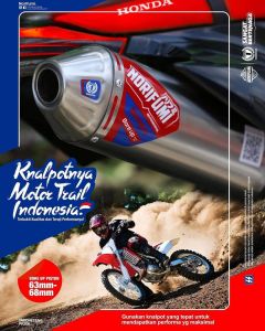 knalpot norifumi rocket 4 bour-up klx150 crf150l dtracker150 wr155 full system