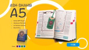 COD Al Quran Rasm Utsmani Standar Timur Tengah Ash Shahib A5 Ukuran Sedang Alquran Terjemah Waqaf Ibtida ORIGINAL
