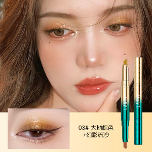 Chì Kẻ Mắt Hai Đầu LANYI Natural Highlight Eye Shadow Stick Double Head Waterproof Long-lasting Beauty Makeup Tool for Eyes