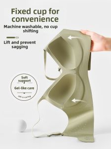 Anti-sagging Wireless Thin Sports Bra