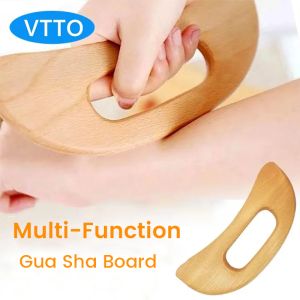 VTTO Wooden Gua Sha Tool Scraping Board Massage Tool Slimming body Massager Gua Sha Scraper Therapy Tools Scraper Health Care