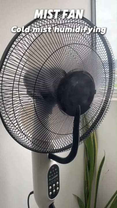 [New Arrived] Giselle 16inches Mist Cooling Stand Fan with Remote Control - KEA0408