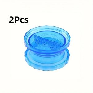 1/2Pcs Manual Portable Garlic Crusher - Twist Kitchen Gadget for Crushing Garlic and Ginger Easy to Use and Clean