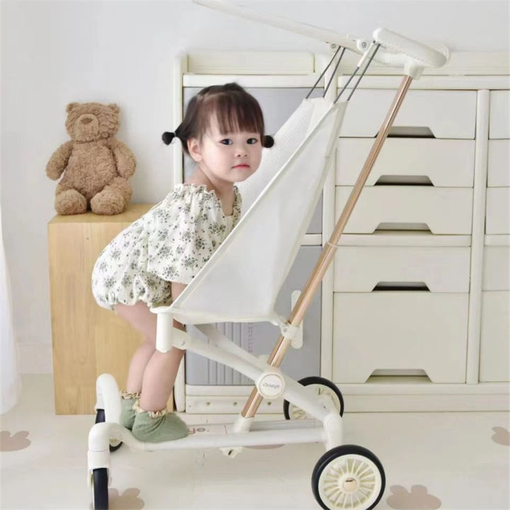 1 5 Years Folding 3.4kg Lightweight Baby Stroller For Travel Foldable Cabin Size Pram Mini Kids Stroller Lazada Singapore