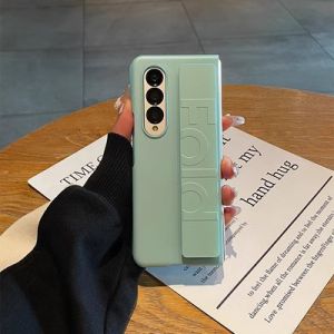 New Business Style Ultra-Thin Elastic Strap Foldable Phone Case for ZFold5 ZFold4 ZFold3 W23 W22 Protective Cover Creative Design Suitable for Men And Women