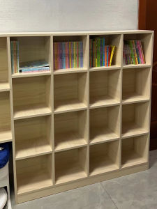 Modern Simple Childrens Soft Bag Storage Cabinet Nursery School Training Institution Bookcase Early Education Center Shoe Cabinet