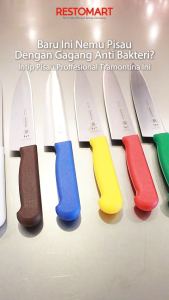 Pisau Dapur 20.3 cm / Meat Knife  8" Proffesional TRAMONTINA Stainless Steel (1511635) (F10)