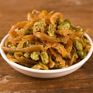 Mixed Dried Vegetables and Peanuts Snack Hangzhou Special