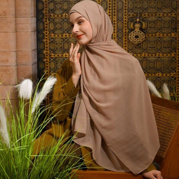 Hijab Pashmina Dubai Kerudung Pashmina Polos Pashmina Dubai