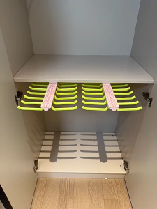Scarf Rack Underwear Hanger Home Wardrobe Pull-Out Hook Clothing Store Dopamine Hat Tie Display Rack Rak penyimpanan 收纳架