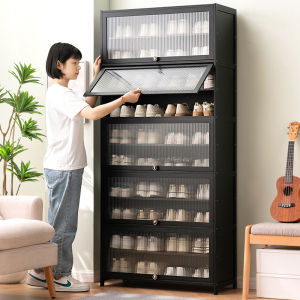Dust-proof Multi-layer Bamboo Shoe Rack
