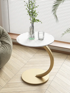 [SG STOCK] Simple sofa table coffee table Sofa Side Table  Balcony  Living Room Wood Table  Bedroom Small Table Round Table Bedside table