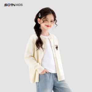 SQTN.KIDS | Áo Cardigan Thời Trang Dành Cho Bé Gái Mùa Thu