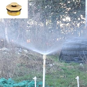 20 BÉC PHUN MƯA ĐIỀU CHỈNH LƯU LƯỢNG BẰNG ĐỒNG CHÂN REN 21MM