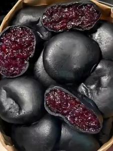 Bánh Gạo Tím và Dâu Đen Không Đường
