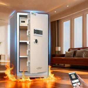 Smart Fireproof Theft-Proof Safety Box Fingerprint Recognition