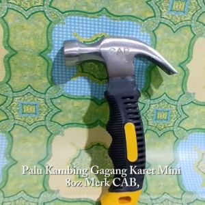 Palu Kambing Gagang Karet Mini 80z Merk CAB