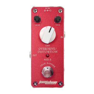 IRIN | Bàn Đạp Hiệu Ứng Guitar AROMA True Bypass - Delay Distortion Chorus Bass Booster Overdrive Blues Metal Limiter Cấu Tạo Kim Loại